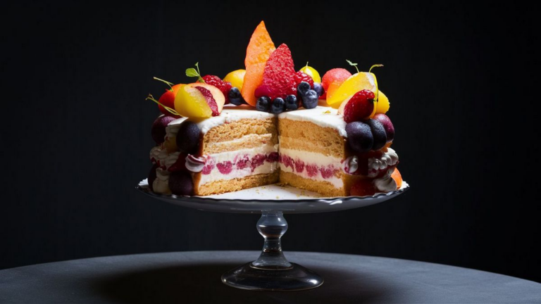 Reteta tort diplomat cu fructe